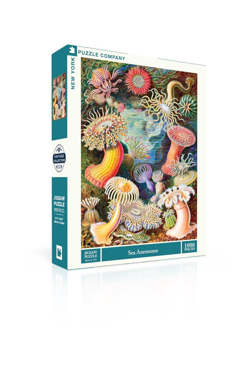 NEW YORK PUZZLE COMPANY Sea Anemones 1000 Piece Puzzle, Alternate, color, NO COLOR