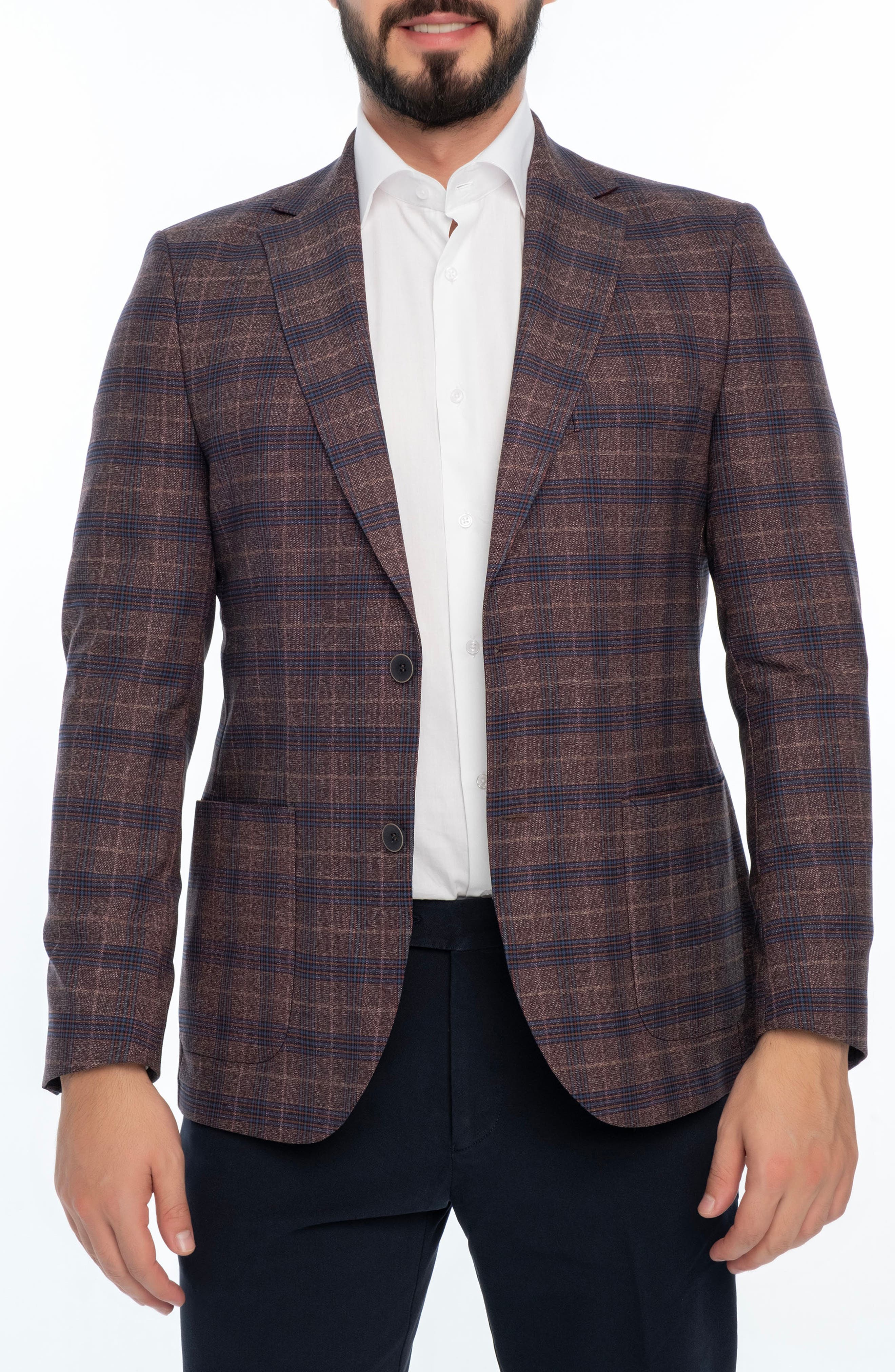 VELLAPAIS VELLAPAIS PLAID SPORT COAT