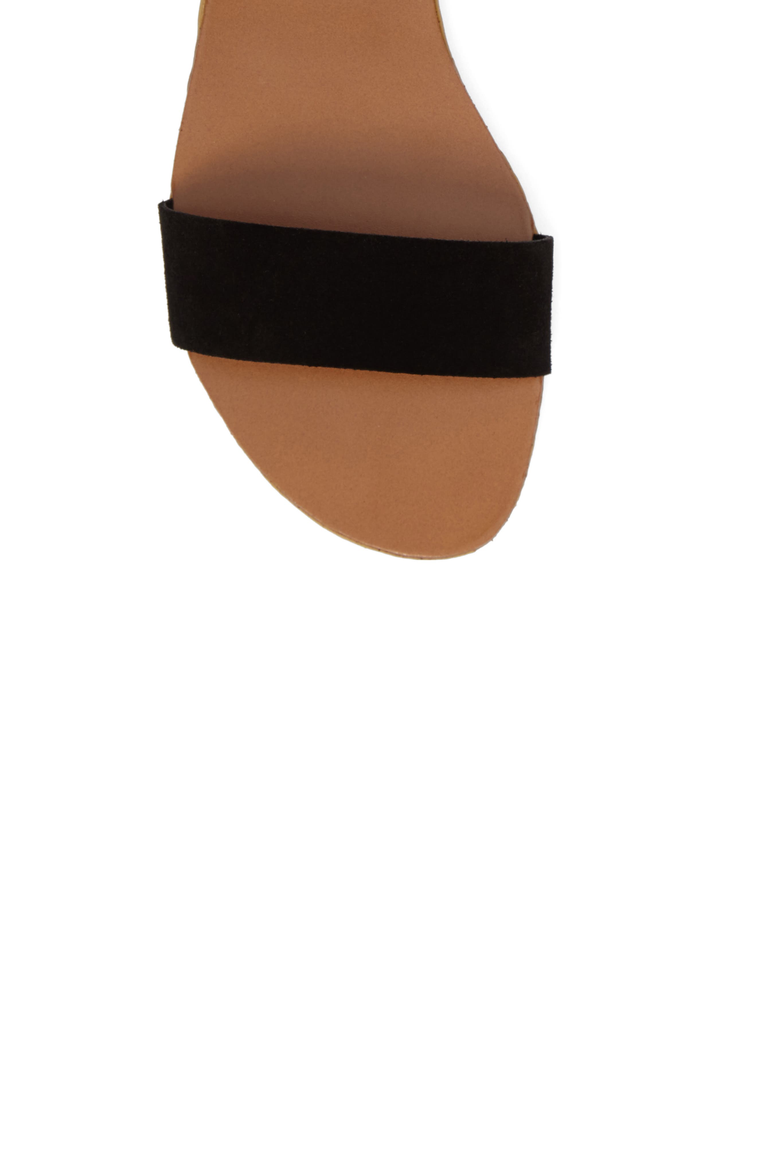 Steve Madden Kapri Wraparound Lace Sandal, Alternate, color, 