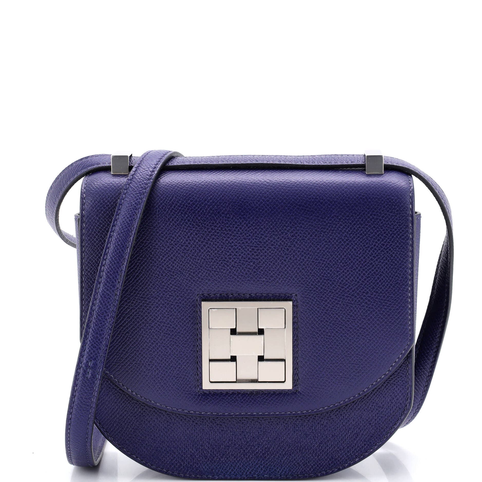 Pre-Owned Hermes Mosaique au 24 Bag Epsom 17, Main, color, Bleu Encre