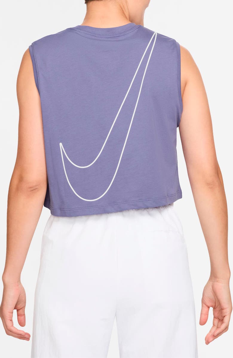 Nike Sportswear Club Crop Tank, Alternate, color, Dusty Amethyst