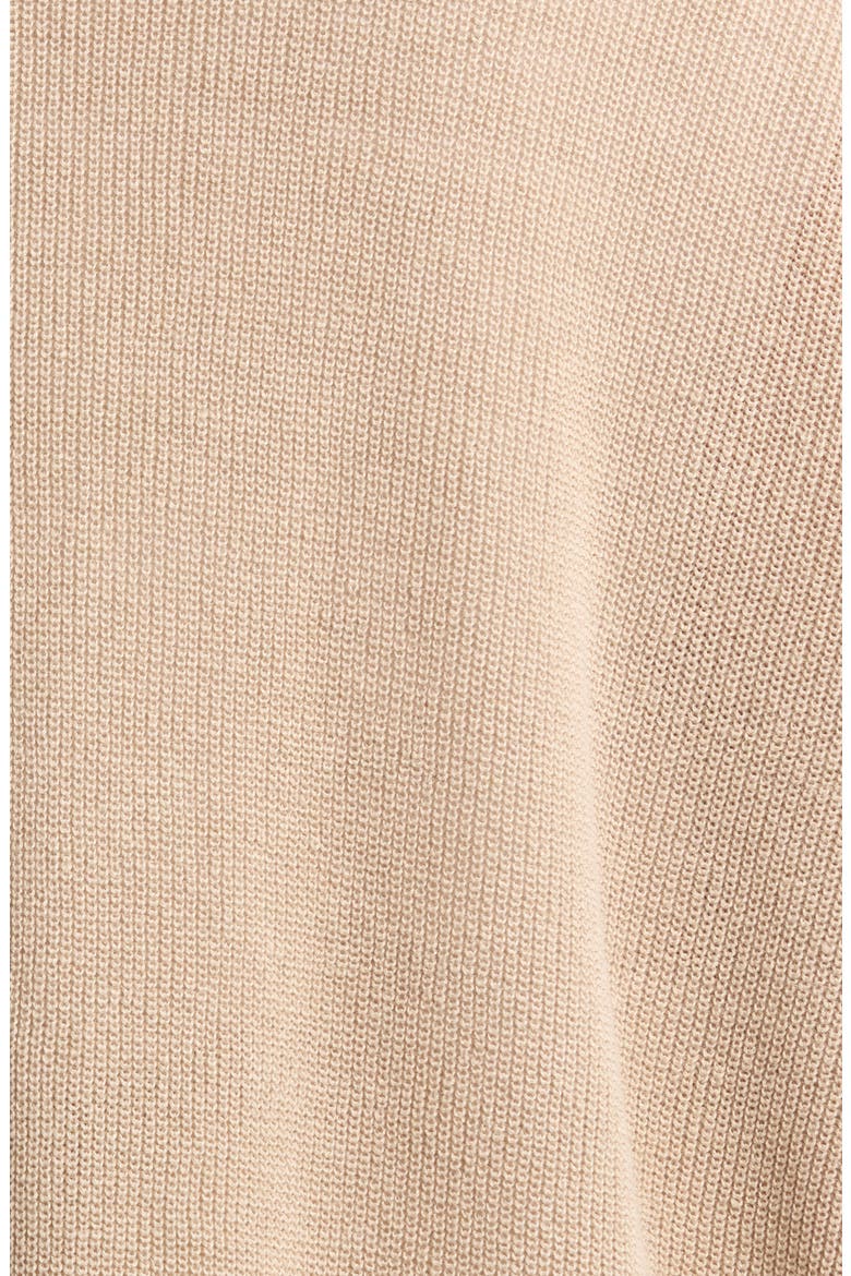 Organic Linen & Organic Cotton Cardigan, Alternate, color, UNDYED NATURAL