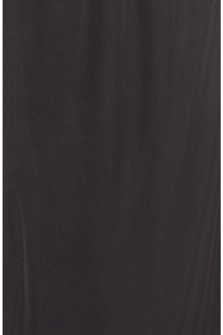 Chiffon Maxi Skirt, Alternate, color, BLACK