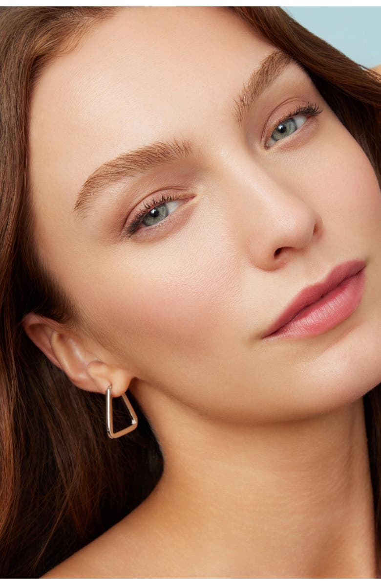 Oradina Quad Midi Hoops in Sterling Silver, Alternate, color, Silver