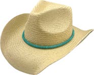 MARCUS ADLER Straw Cowboy Hat