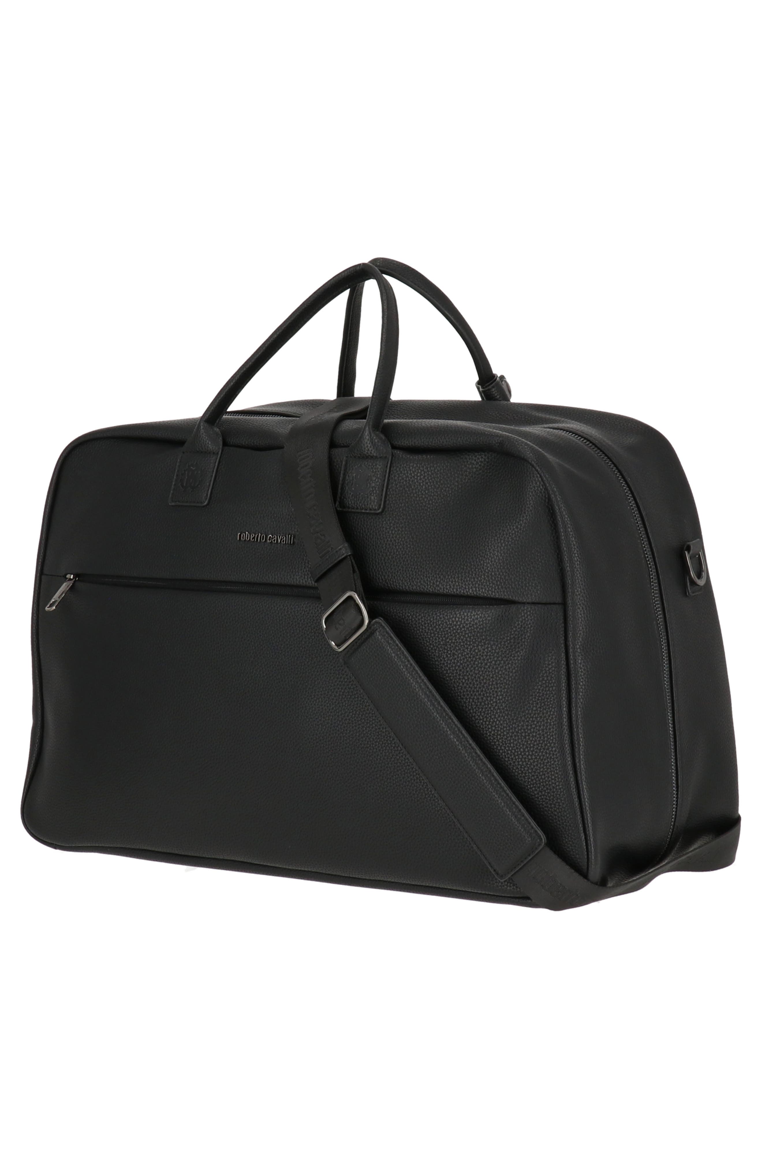 Roberto Cavalli Pebble Duffle Bag, Alternate, color, 