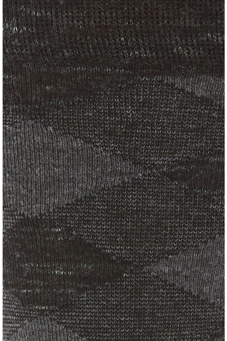 Twist Plaid Socks, Alternate, color, BLACK