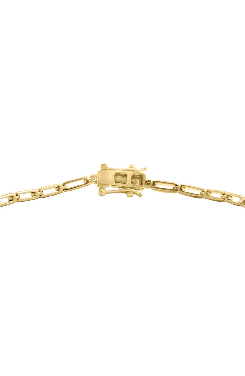 EFFY 14K Gold Plated Sterling Silver Diamond Bracelet - 0.48ct., Alternate, color, 