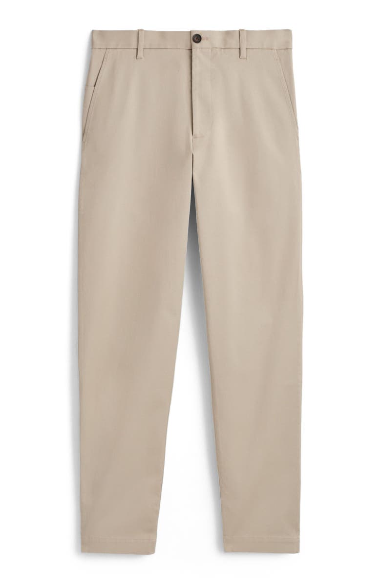 COS Cotton Slim-Fit Straight-Leg Chinos, Alternate, color, Beige