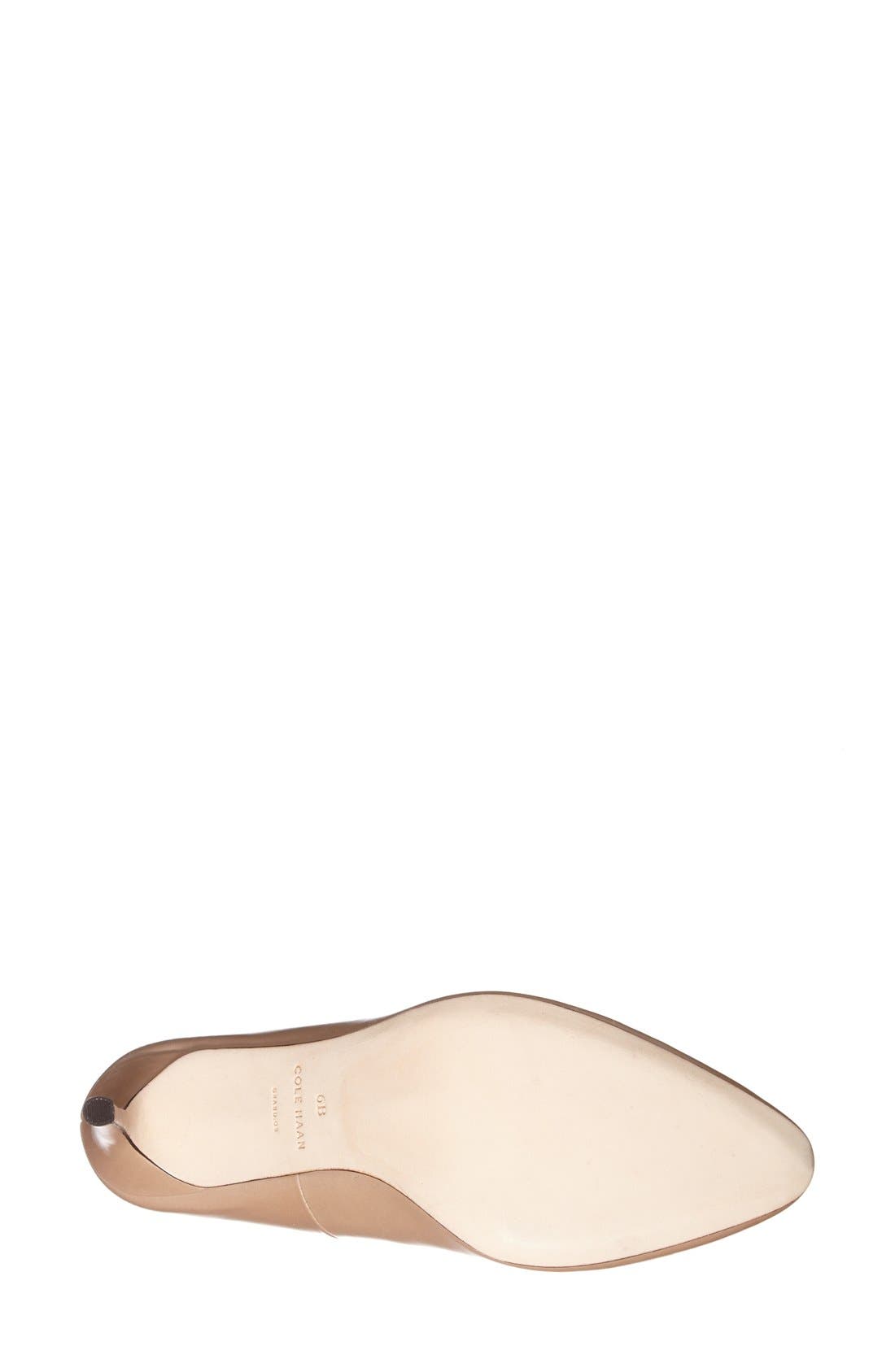 'Bethany' Leather Pump, Alternate, color, MAPLE SUGAR LEATHER