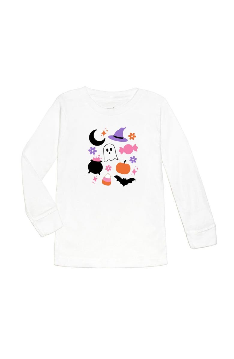 Sweet Wink Halloween Fun Long Sleeve Shirt, Main, color, 