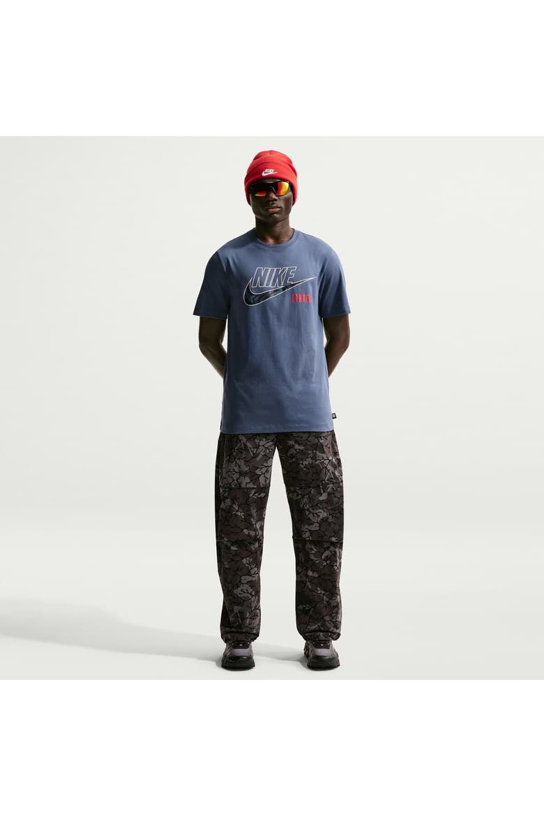 Men's Nike Blue USMNT Futura T-Shirt, Main, color, Blue