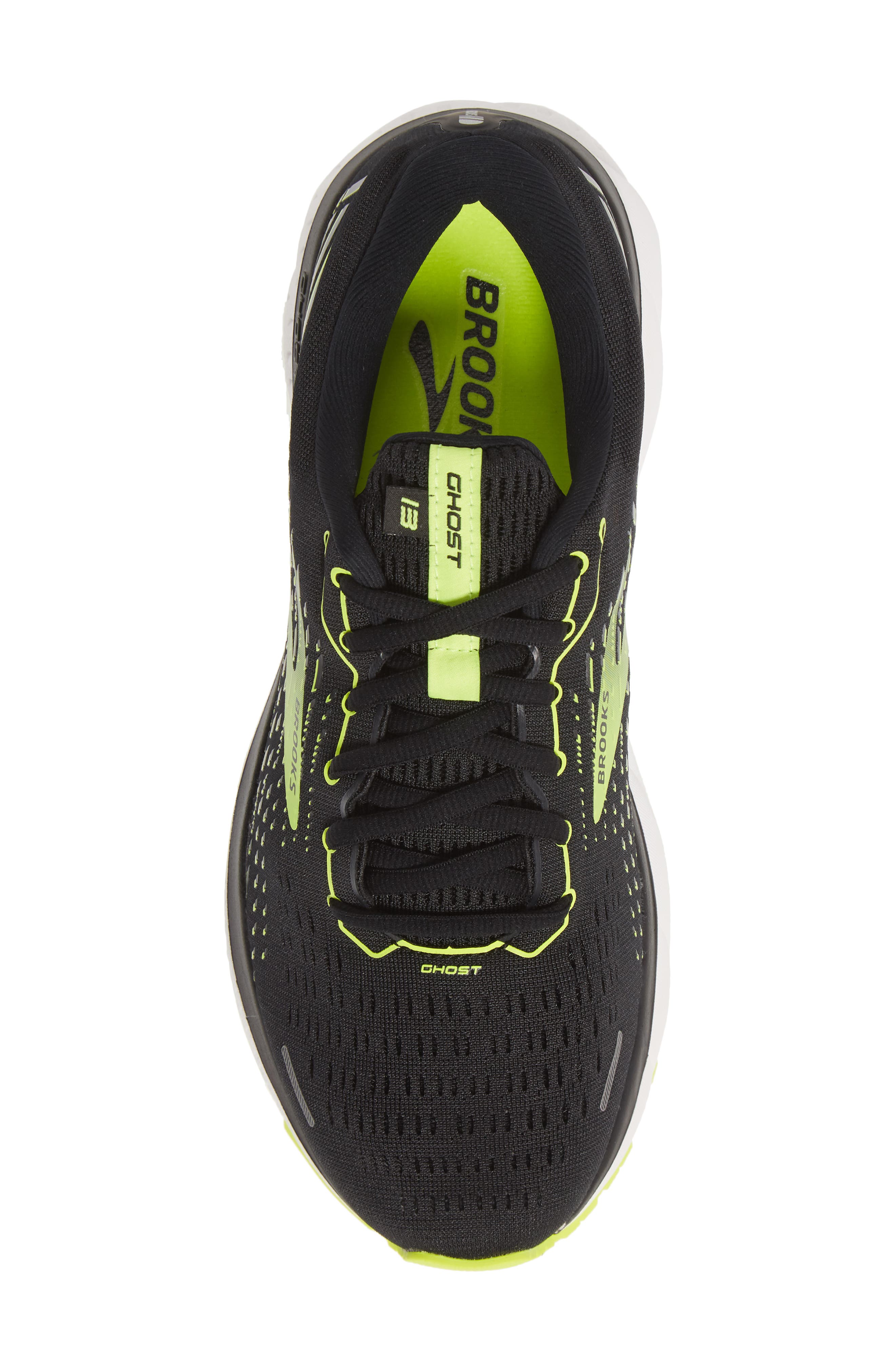 Ghost 13 Running Shoe, Alternate, color, BLACK/ NIGHTLIFE/ WHITE