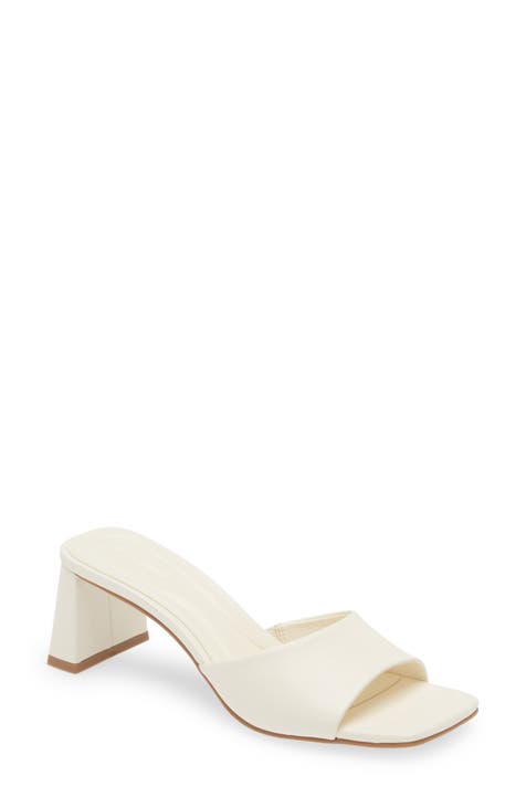 Women s Ivory Block Heels Nordstrom