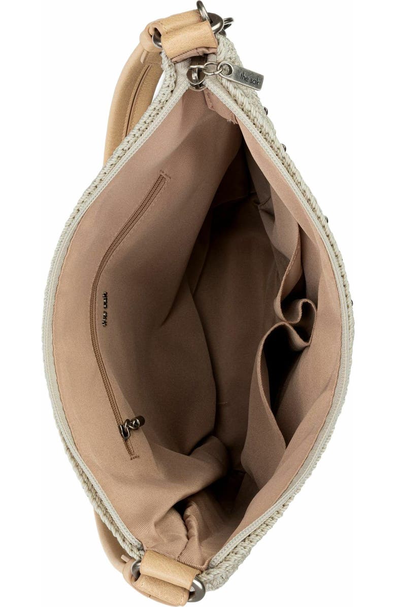 The Sak Sequoia Hobo Hand Crochet Bag, Alternate, color, Natural Medallion