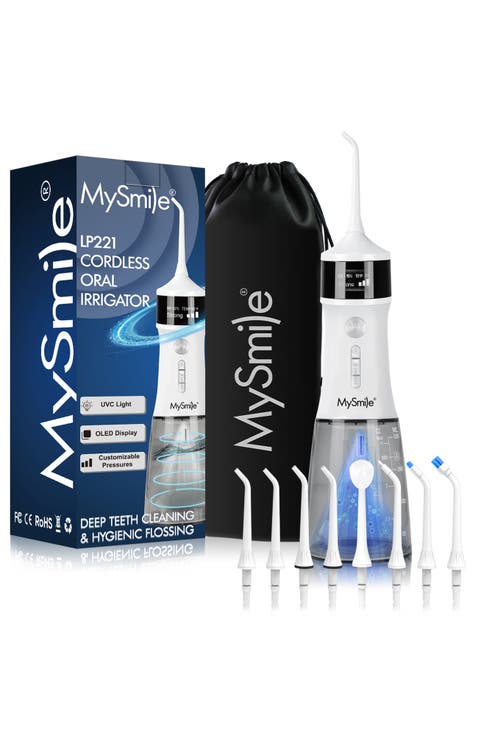 LP221 Cordless Professional Water Flosser with UVC Sterilizable