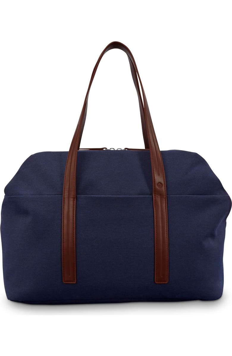Samsonite Virtuosa Weekender Duffel Overnight Bag with Laptop Computer Sleeve, Alternate, color, Navy