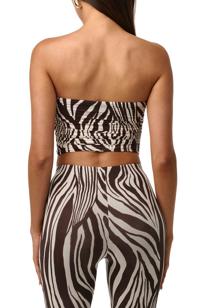 Printed Crop Tube Top, Alternate, color, WILD RIVIERA