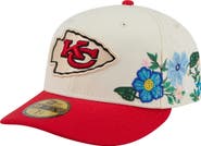 New Era Men's New Era Cream/Red Kansas City Chiefs Tonal Floral 59FIFTY Fitted Hat