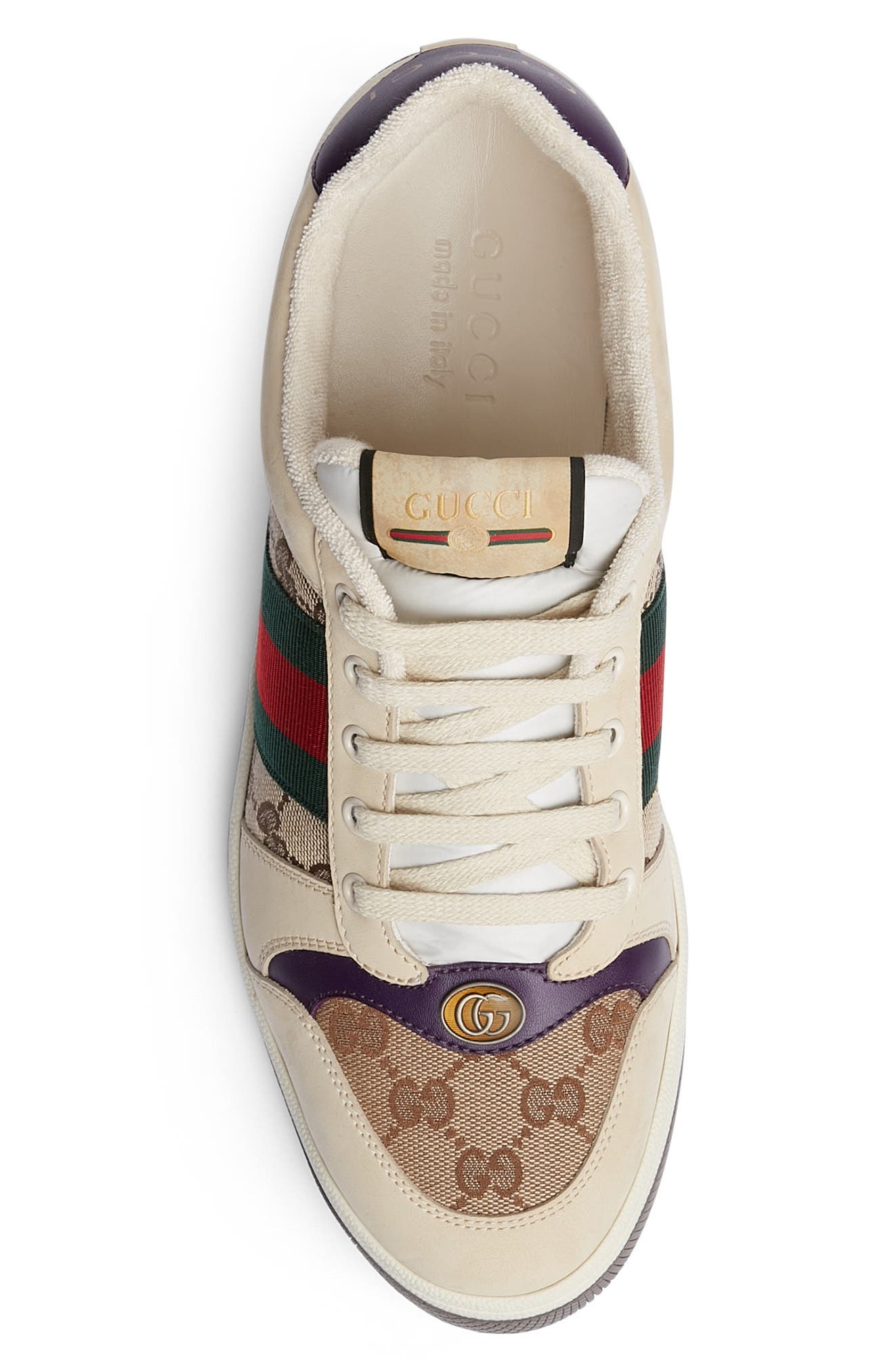Gucci Screener Low Top Sneaker, Alternate, color, 