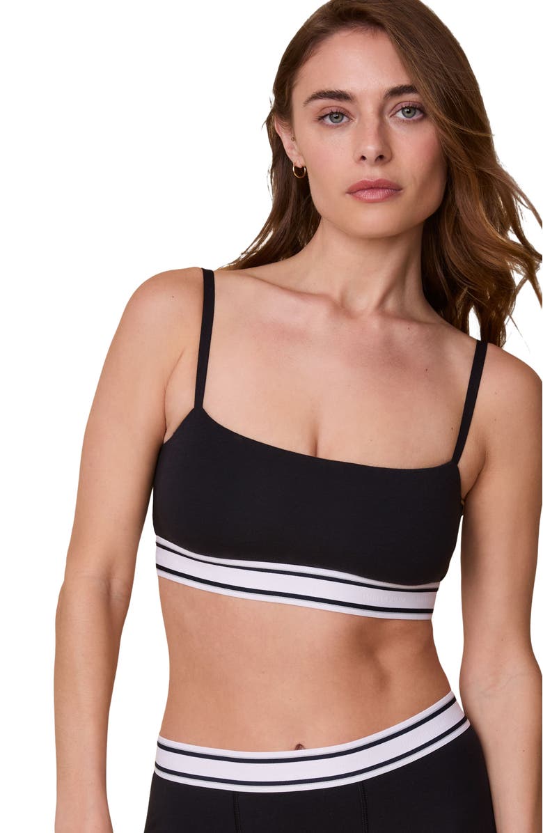 Harper Wilde Cloud Cotton Retro Bandeau Bralette, Alternate, color, 