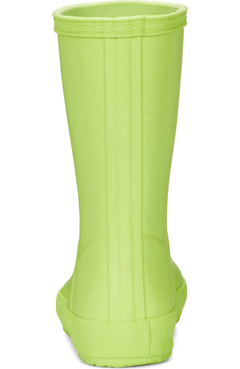 Hunter Kids' First Classic Rain Boot, Alternate, color, Green13-0535