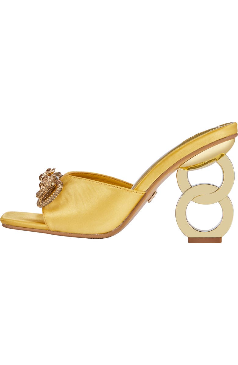 NINETY UNION Regal Bow Slide Sandal, Alternate, color, Gold