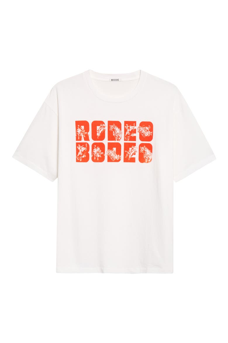 Rodeo Bodeo Cotton Graphic T-Shirt, Alternate, color, CREAM