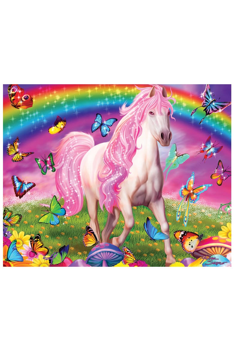 Glow in the Dark 100pc Puzzles 4-Pack V1, Alternate, color, Multicolor