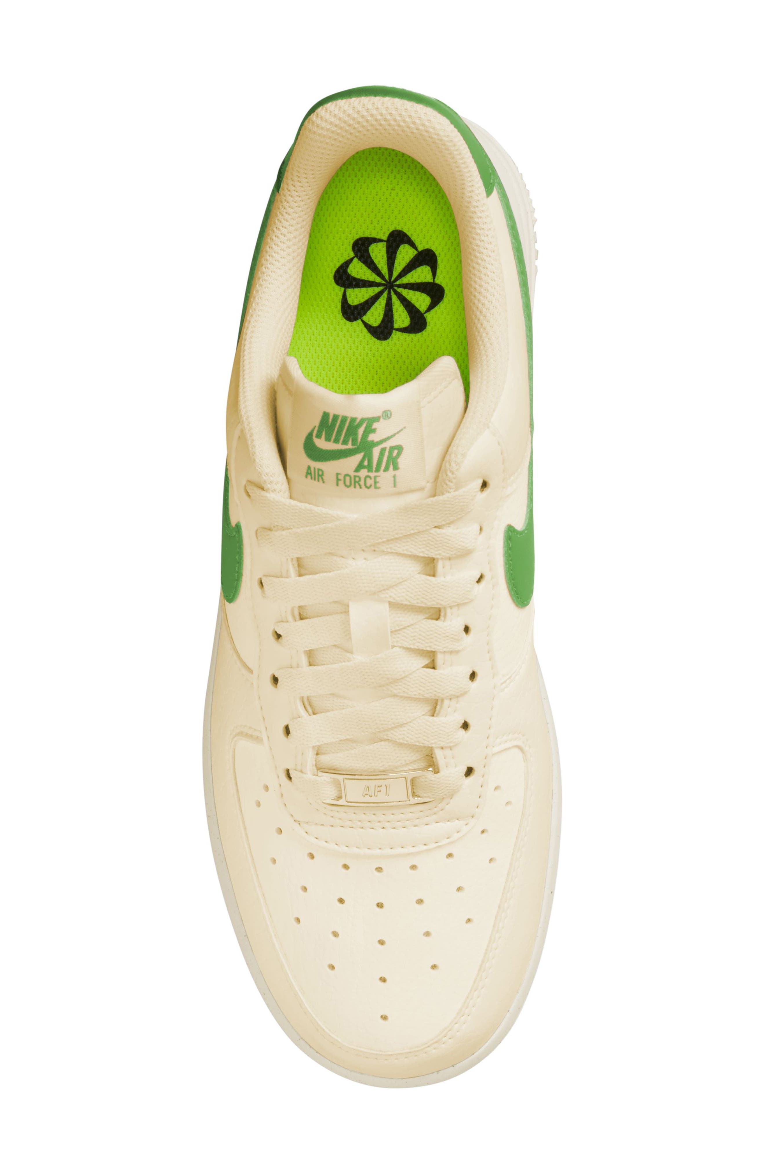 Air Force 1 '07 SE Basketball Sneaker, Alternate, color, COCONUT/ CHLOROPHYLL/ SAIL