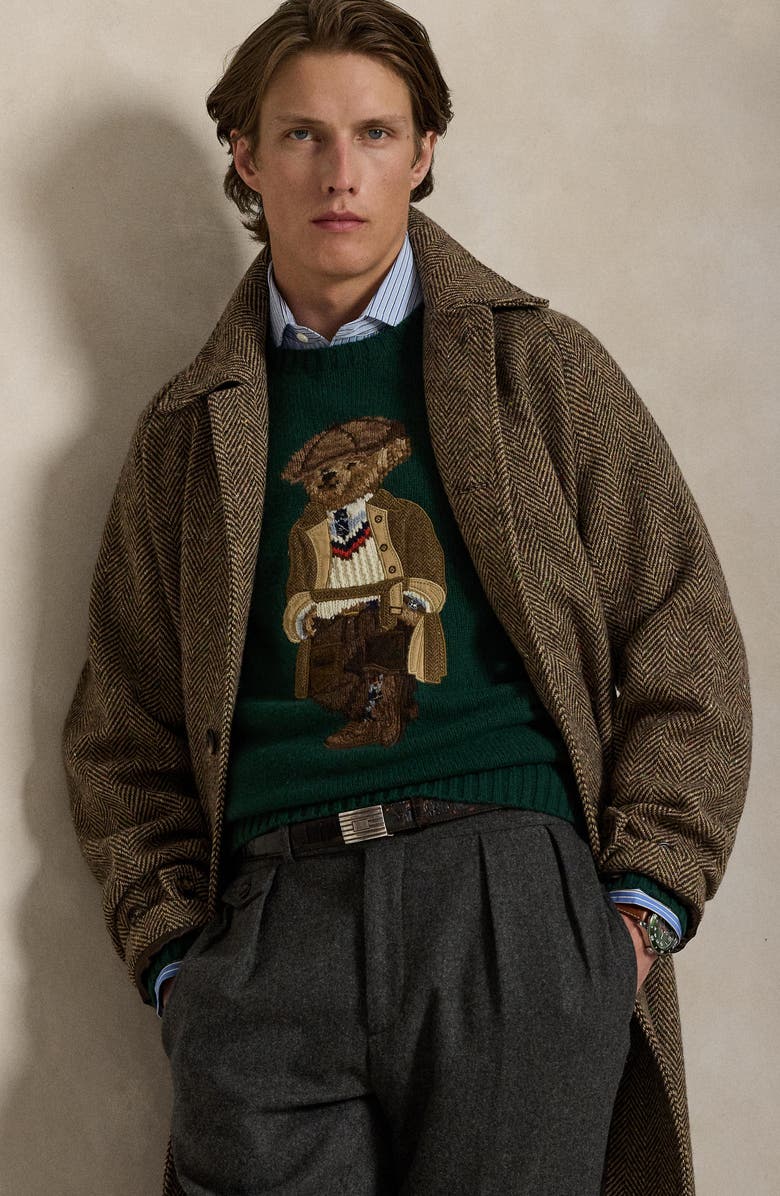 Polo Bear Wool & Cashmere Crewneck Sweater