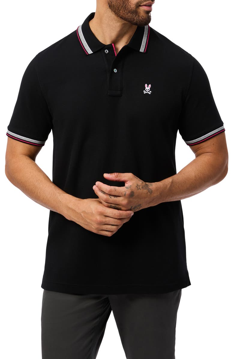 Psycho Bunny Rockport Pima Cotton Piqué Polo, Main, color, 