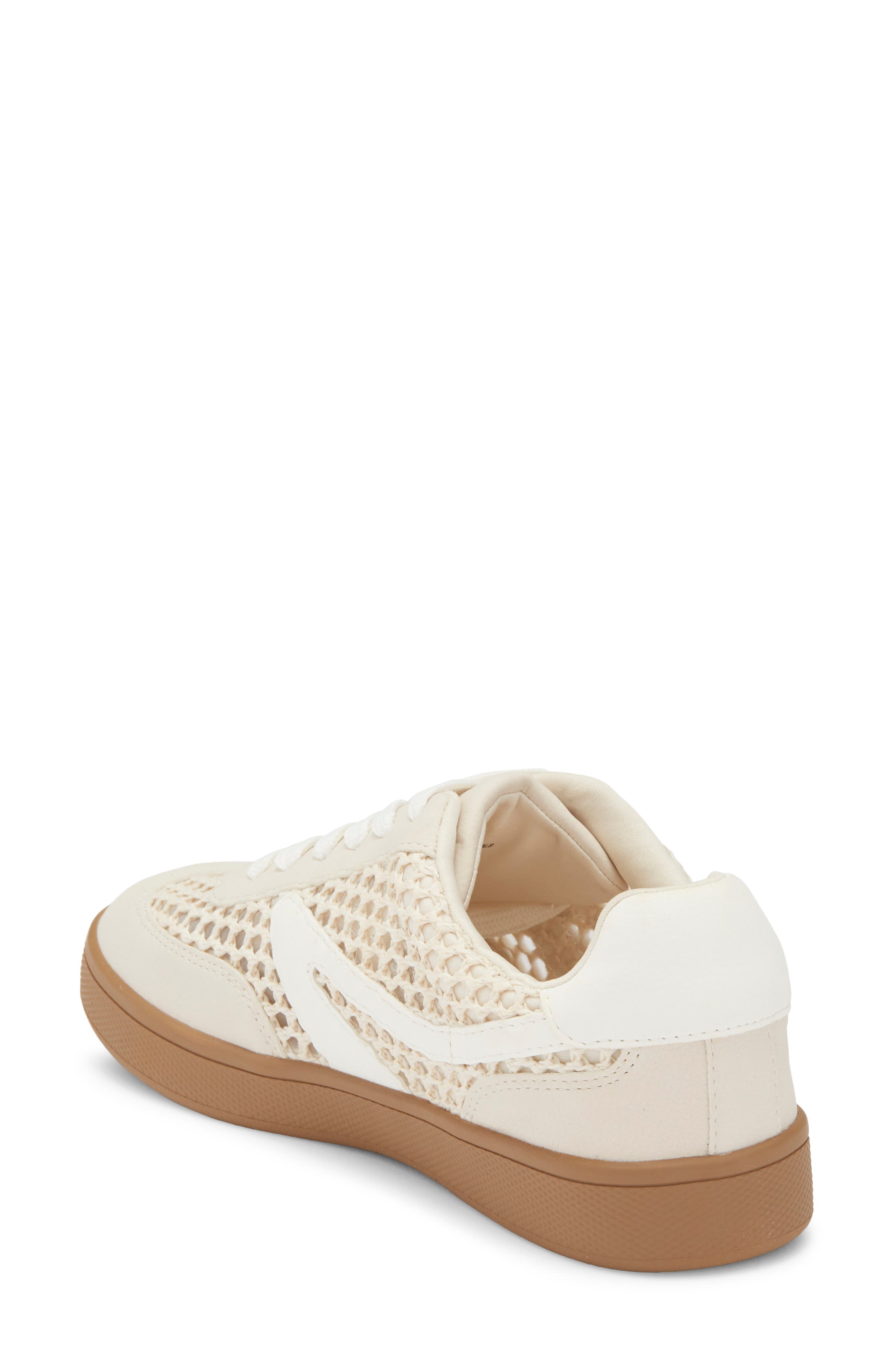 DV by Dolce Vita Voyage Sneaker, Alternate, color, Off White Raffia