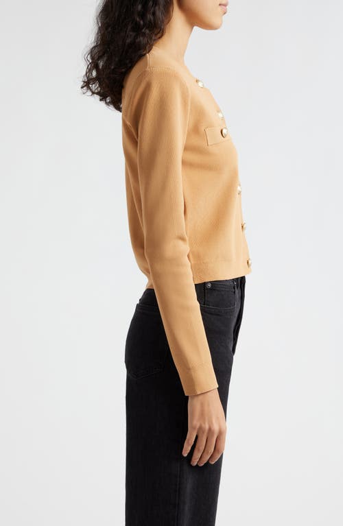 L AGENCE L'AGENCE TOULOUSE CREWNECK CARDIGAN 