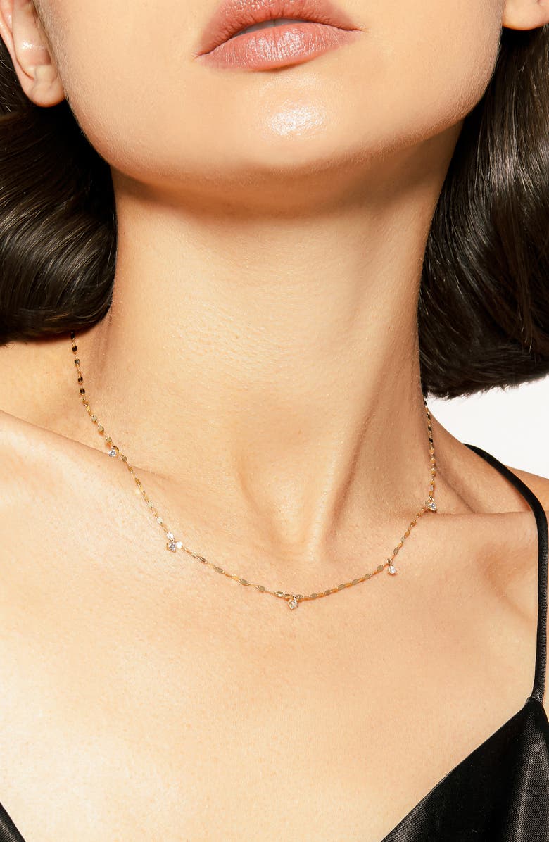 LANA Solo Multi Rain Necklace, Alternate, color, 