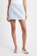 French Connection Boiled Wool Miniskirt