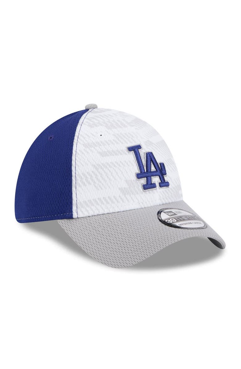 New Era Men's New Era Royal/Gray Los Angeles Dodgers 2025 MLB Clubhouse 39THIRTY Flex Hat, Alternate, color, Royal