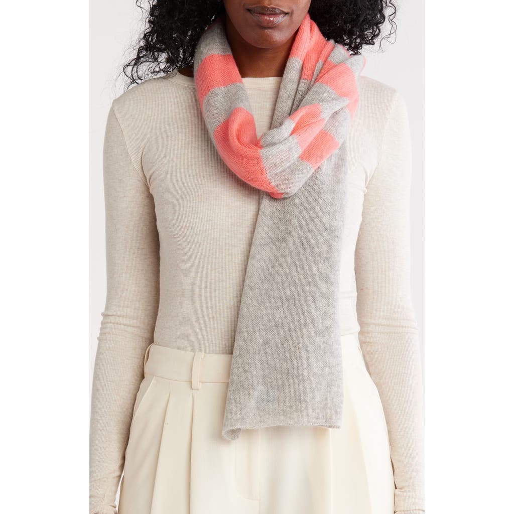 Portolano Uneven Stripes Cashmere Oblong Wrap