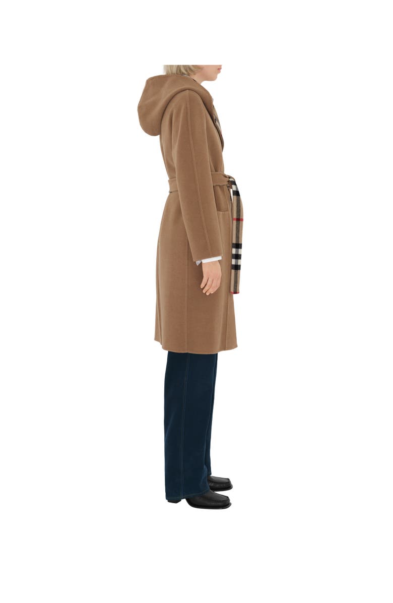 Burberry Wool Wrap Coat, Alternate, color,