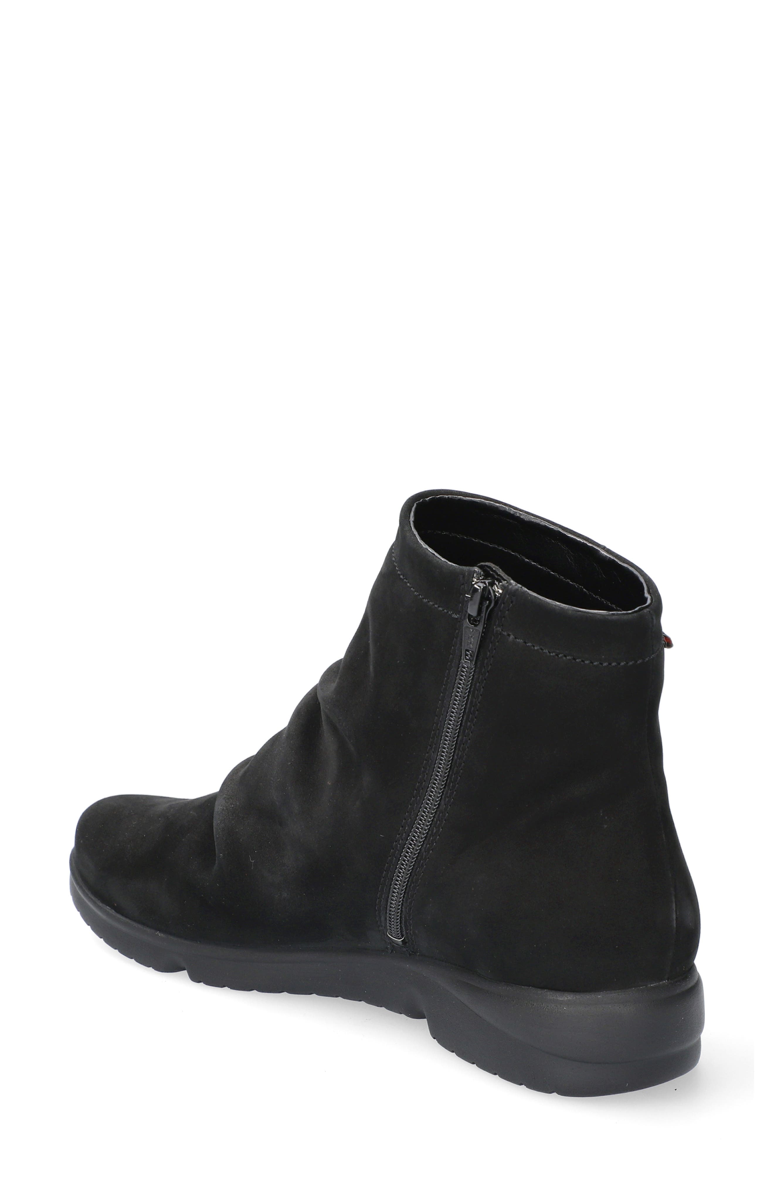 Mephisto Rezia Bootie, Alternate, color, Black Bucksoft 6900