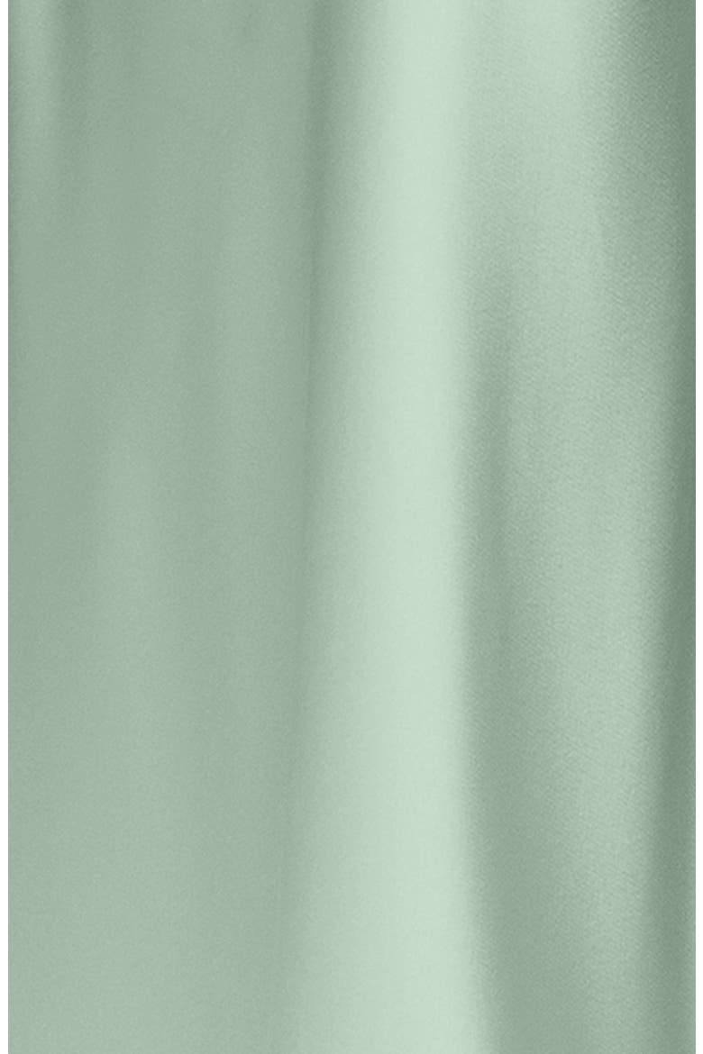 Halter Neck Satin Sheath Gown, Alternate, color, SAGE