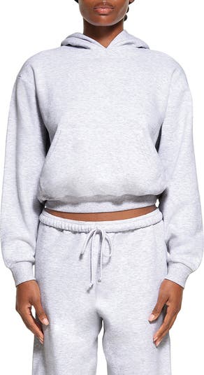 SKIMS cotton cheapest fleece hoodie pullover