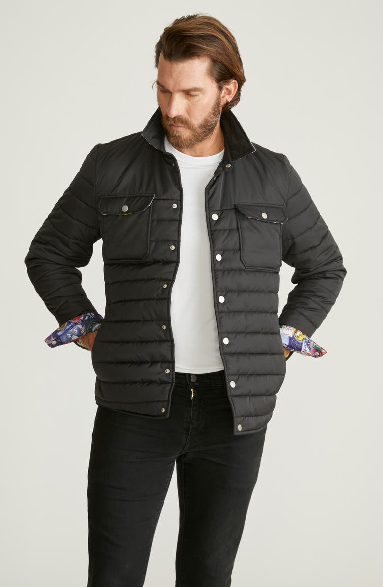 Robert Graham Quilted Shirt Jacket, Alternate, color,
