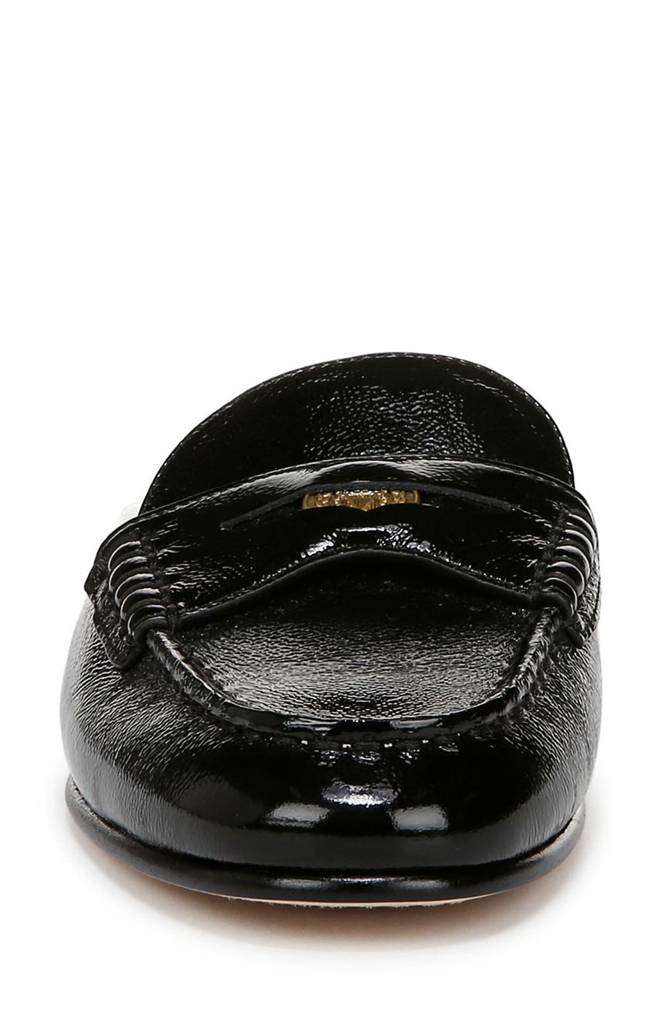 Veronica Beard Penny Loafer Mule, Alternate, color, Black