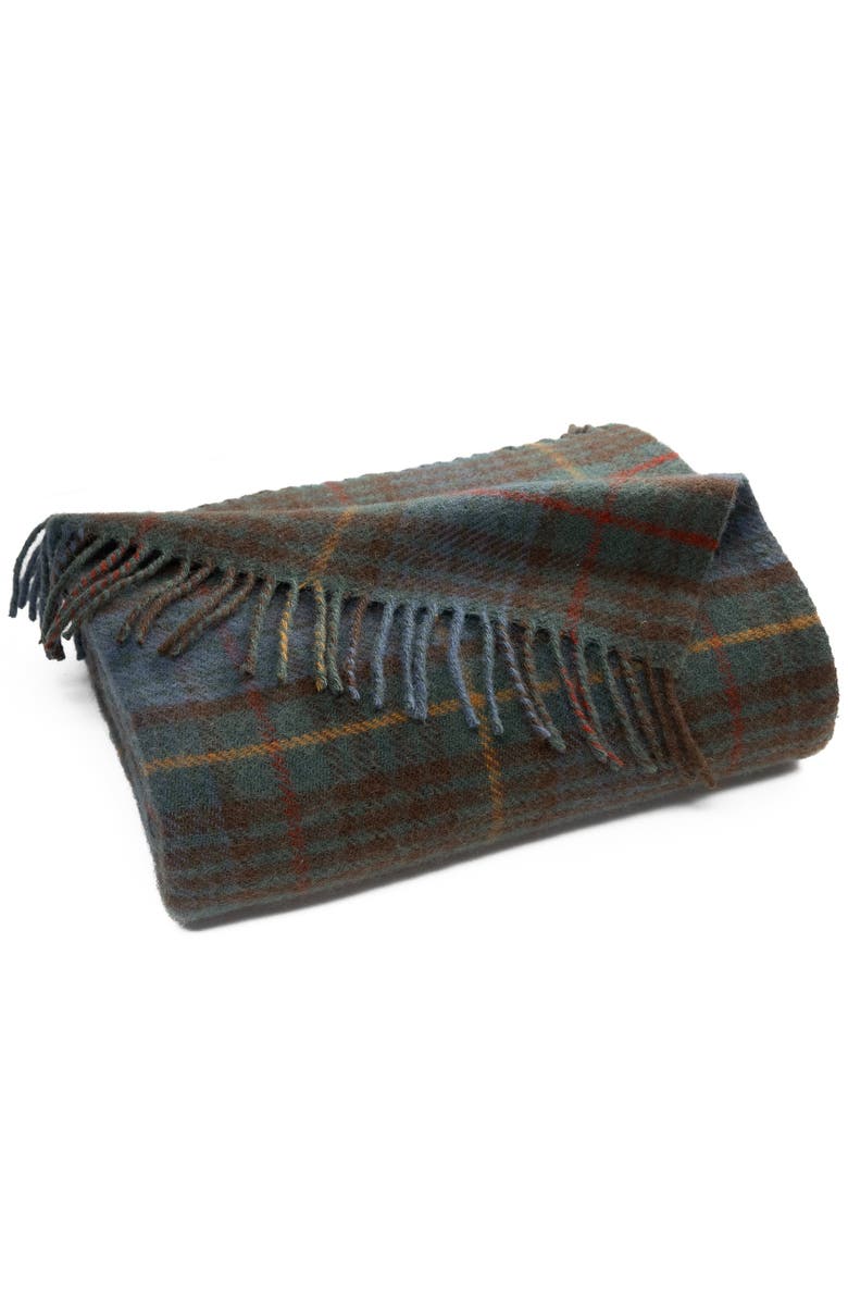 Prince of Scots Highland Tweeds Big Throw, Alternate, color, Antique Hunting Stewart