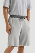 Brunello Cucinelli Cotton French terry Bermuda shorts with embroidery