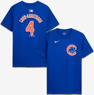 Nike Youth Nike Pete Crow-Armstrong Royal Chicago Cubs Name & Number T-Shirt