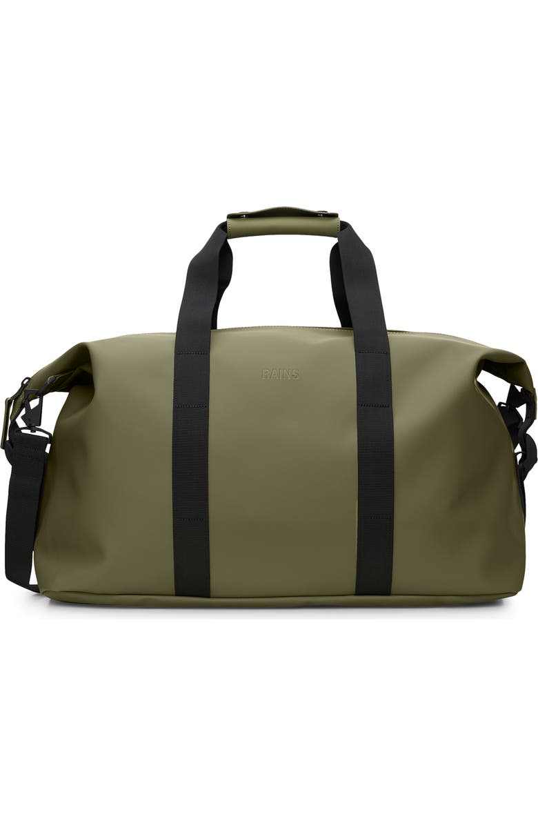 Rains Hilo Waterproof Weekend Bag, Main, color, Marsh