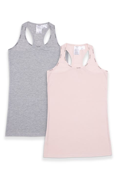 Kids' 2-Pack Assorted Racerback Nightgowns (Big Kid)