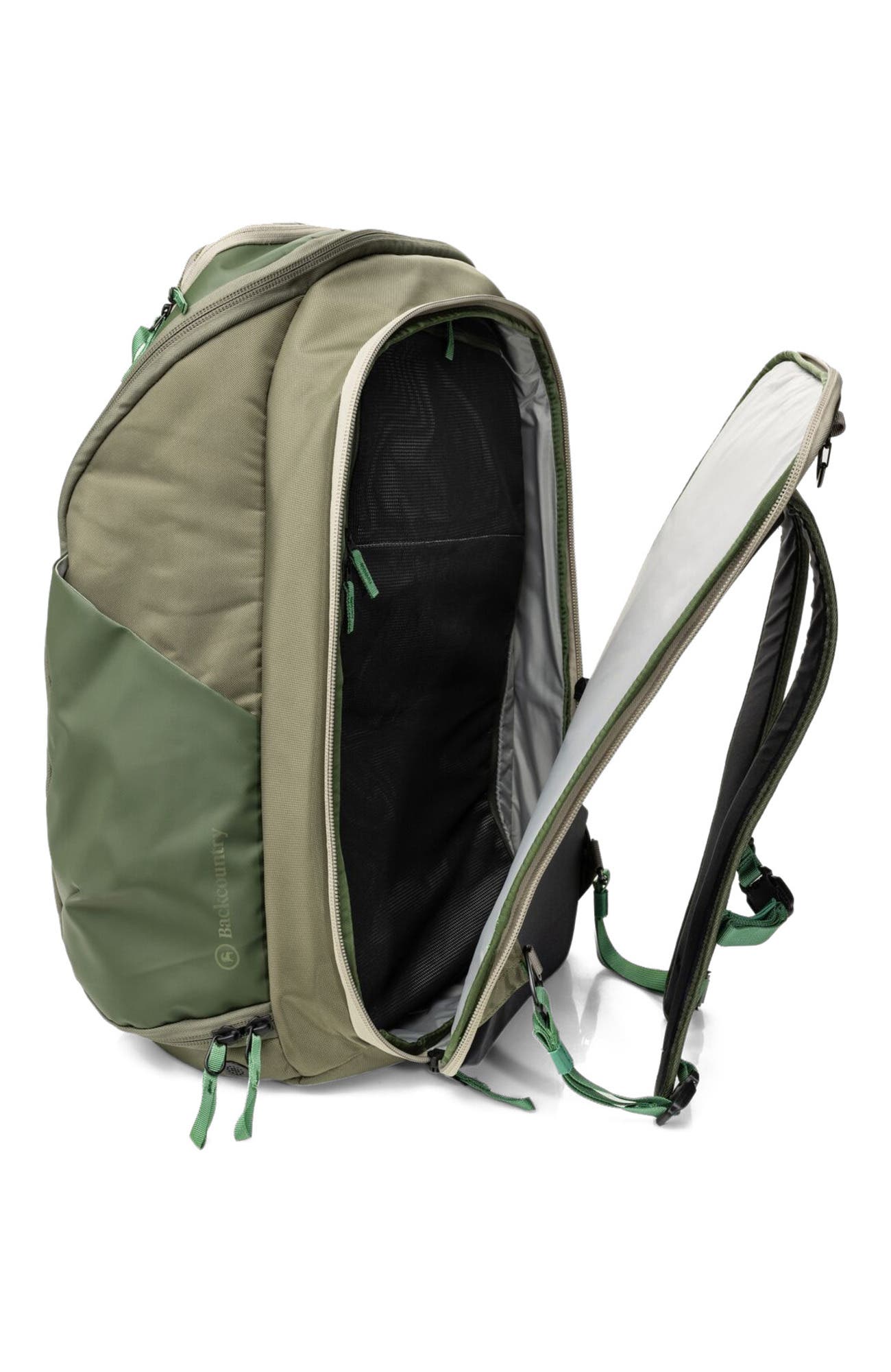 Bga Cottonwoods Ski & Snowboard Boot Bag G2, Alternate, color, Climbing Ivy/Kalamata